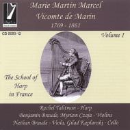 マリン、マリー＝マルタン・マルセル・ド（1769-1861）/Works With Harp： Talitman(Hp) Talitman(Hp) B. braudem Czaja(Vn) N. brau