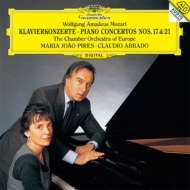 Piano Concertos Nos.17, 21 : Pires(P)Abbado / Chamber Orchestra of Europe