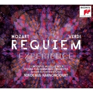 Verdi Requiem, Mozart Requiem : Harnoncourt / Vienna Philharmonic, Concentus Musicus Wien (2004, 2003)(+2CD)