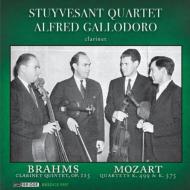 ֥顼ॹ1833-1897/Clarinet Quintet Gallodoro(Cl) Stuyvesant Q +mozart String Quartet 20 21