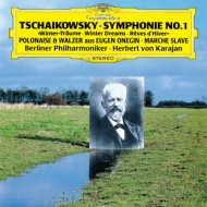 チャイコフスキー（1840-1893）/Sym 1 ： Karajan / Bpo (1977) +marche Slave From Eugene Onegin