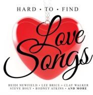 Various/Hard To Find Love Songs