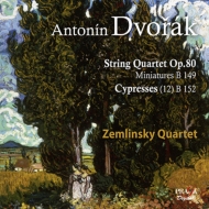 String Quartet No.8, Cypresses, etc : Zemlinsky Quartet (Hybrid)