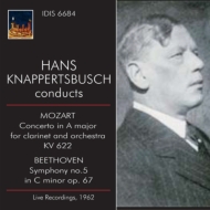 ١ȡ1770-1827/Sym 5  Knappertsbusch / Hessen Rso +mozart Clarinet Concerto W. schroeder(Cl)