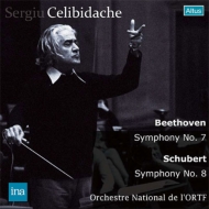 "Beethoven: Sym, 7, Schubert: Sym, 8, Schoenberg, Etc: Celibidache / French National Radio O C.herzog(S)(1974)"