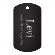 Attack on Titan Aluminum dog tag �iLevi�j