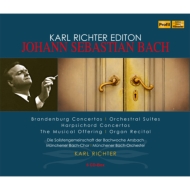 Хåϡ1685-1750/Orch. suites Concertos Musikalisches Opfer Organ Works K. richter / K. richter Co Mu