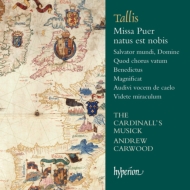 タリス（1505-1585）/Missa Puer Natus Est Nobis： Carwood / The Cardinall's Musick
