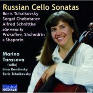 Tarasova: Russian Cello Sonatas-b.tchaikovsky, Chebotarev, Shaporin, Etc