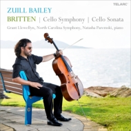 ブリテン、ベンジャミン（1913-1976）/Cello Symphony： Bailey(Vc) Llewellyn / Narth Carolina So +cello Sonata： Parem