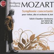⡼ĥȡ1756-1791/Sinfonia Concertante K 364  J. talich Jr(Vn) J. talich(Va) Redel / Talich Co +duo