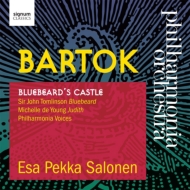 バルトーク (1881-1945)/Duke Bluebeard's Castle： Salonen / Po ＆ Voices Tomlinson De Young