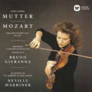 Violin Concerto, 1, Sinfonia Concertante: Mutter(Vn)Giuranna(Va)Marriner / Asmf