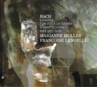 Хåϡ1685-1750/Gamba Sonata 1 2 3 (Gamb)violin Sonata 6  Marianne Muller(Gamb) Lengelle(Cemb)