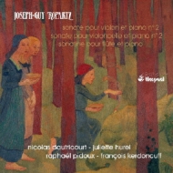Complete Sonatas Vol.1: Dautricourt(Vn)Hurel(Fl)Raphael Pidoux(Vc)Kerdoncuff(P)