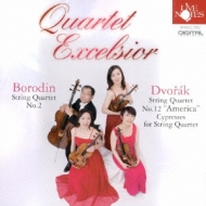 String Quartet, 2, : Quartet Excelsior N@ebgEGNZVI +dvorak: Quartet, 12, Etc