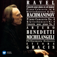 Rachmaninov Piano Concerto No.4, Ravel Piano Concerto : Michelangeli(P)Gracis / Philharmonia