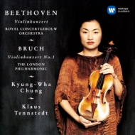 ١ȡ1770-1827/Violin Concerto Chung Kyung-wha(Vn) Tennstedt / Concertgebouw O +bruch Concerto