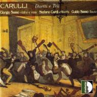 Duos & Trios: Guido Sasso(Fl)Giorgio Sasso(Vn, Va)S.cardi(G)