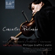 チャイコフスキー（1840-1893）/Violin Concerto： Graffin(Vn) Servenikas / Lithuanian National Po +shchedrin： Con