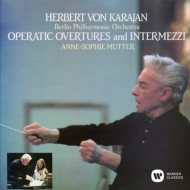 ˥Хʴɸڡ/Overtures  Intermezzi Karajan / Bpo Mutter(Vn)