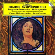 Symphony No.3, Tragic Overture, Alto Rhapsody : Levine / Vienna Philharmonic, Otter