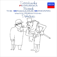 Stravinsky Petrouchka, Bartok Miraculous Mandarin : Dohnanyi / Vienna Philharmonic