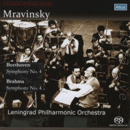 Brahms Symphony No.4, Beethoven Symphony No.4 : Mravinsky / Leningrad Philharmonic (1973)(Single Layer)