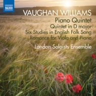ヴォーン・ウィリアムズ（1872-1958）/Piano Quintet Quintet Etc： London Soloists Ensemble