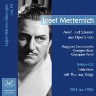 Bariton  Bass Collection/Joseph Metternich Vocal Legends Vol.10 Scenes From Operas
