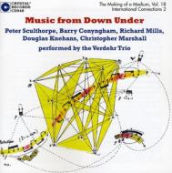 ˥Хʼڡ/Making Of A Medium Vol.18-music From Down Under Verdehr Trio(Cl Cn P)