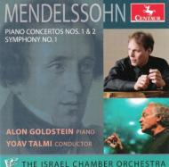 ǥ륹1809-1847/Piano Concerto 1 2  Goldstein(P) Talmi / Israel Co +sym 1 Scherzo