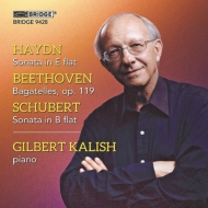 ピアノ作品集/Gilbert Kalish： Plays Haydn Beethoven Schubert