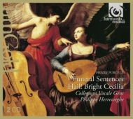 Funeral Sentences, Te Deum, Anthems : Herreweghe / Collegium Vocale (2CD)