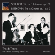 塼٥ȡ1797-1828/Piano Trio 2  Trio Di Trieste +beethoven Piano Trio 3