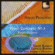 ץեա1891-1953/Piano Concerto 3  Kasman(P) Leducq-barome / Moscow State So +etc