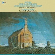 ブリテン、ベンジャミン（1913-1976）/Sinfonia Da Requiem Four Sea Interludes： Previn / Lso +holst