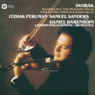 ɥ륶1841-1904/Violin Concerto Perlman(Vn) Barenboim / Lpo +sonatine 4 Romantic Pieces