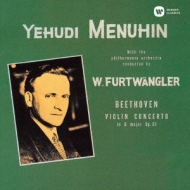 ベートーヴェン（1770-1827）/Violin Concerto： Menuhin(Vn) Furtwangler / Po +mendelssohn： Bpo