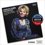 Soprano Collection/Operatic Arias Ursula Farr(S) Bauer-theussl / Vienna Volksoper O
