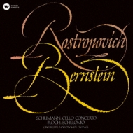 シューマン、ロベルト（1810-1856）/Cello Concerto： Rostropovich(Vc) Bernstein / French National O +bloch