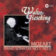 ⡼ĥȡ1756-1791/Piano Sonata 1 2 3 4 5  Gieseking