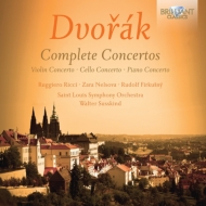 Complete Concertos : Firkusny(P)Ricci(Vn)Nelsova(Vc)Susskind / Saint Louis Symphony Orchestra (2CD)