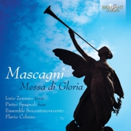 マスカーニ (1863-1945)/Messa Di Gloria： Colusso / Ensemble Seicentonovecento