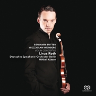 ヴァインベルグ：ヴァイオリン協奏曲、ブリテン：ヴァイオリン協奏曲　リナス・ロス、キュトソン＆ベルリン・ドイツ響