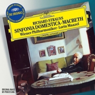 シュトラウス、リヒャルト（1864-1949）/Sinfonia Domestica Macbeth： Maazel / Vpo