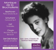 ԥΡ󥵡/Bruchollerie Chartres Recital 1959-beethoven Schumann Liszt Chopin Etc