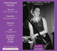 "Monique Haas -Leipzig Recital 1956 -Mozart, Prokofiev, Debussy, Liszt, etc"