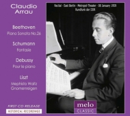ԥΡ󥵡/Arrau East Berlin Recital 1959-beethoven Schumann Debussy Liszt