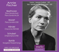 "Annie Fischer Paris Recital 1959 -Handel, Beethoven, Schubert, Bartok +Beethoven, Mozart 1957"